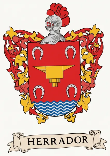Escudo de la familia Herrador